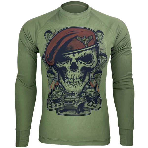 KRAMATAN TACTICAL DESIGN ЛОНГСЛИВ ДШВ МАРУН OLIVE