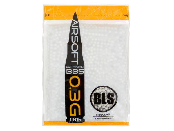 BLS ШАРИКИ ДЛЯ СТРАЙКБОЛА PRECISION 0,30G 1KG 13358