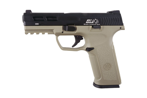 ICS ПИСТОЛЕТ BLE-XAE GBB BLACK/TAN 14732