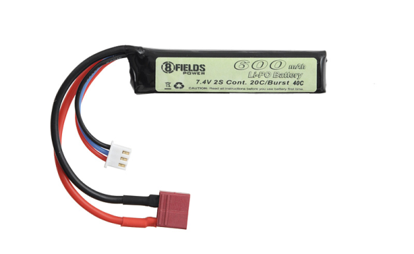 8FIELDS АКУМУЛЯТОР LIPO 7.4V 600MAH 20C BATTERY AEP 26534
