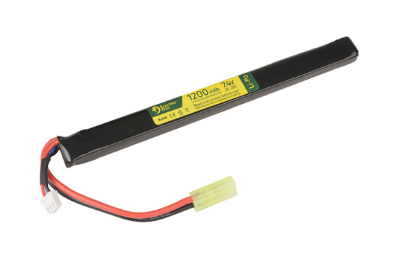 ELECTRO RIVER АКУМУЛЯТОР LIPO 7.4 V 1200MAH 20/40C 14348