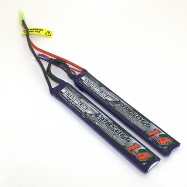 TURNIGY АКУМУЛЯТОР NANO-TECH LIPO 7.4V 1400MAH 15-25C NUNCHUK 2108