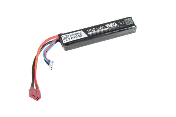 SPECNA ARMS АККУМУЛЯТОР LIPO 11,1V 1100MAH 20/40C T-CONNECT DEANS 19391