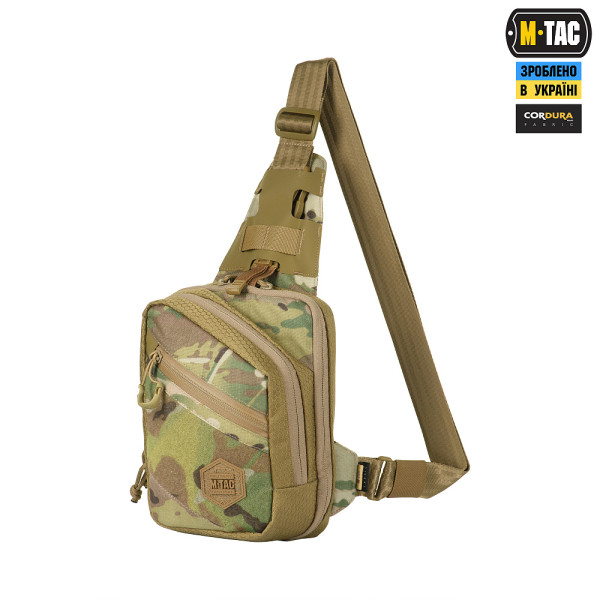 M-TAC СУМКА SLING PISTOL BAG ELITE HEX З ЛИПУЧКОЮ MULTICAM/COYOTE