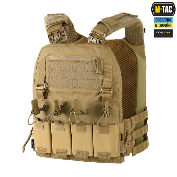 M-TAC ПЛИТОНОСКА CUIRASS QRS FAST XL COYOTE