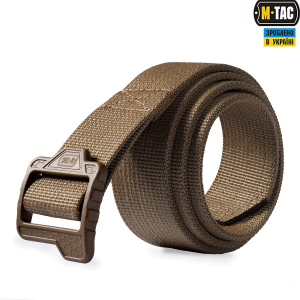 M-TAC РЕМЕНЬ DOUBLE DUTY TACTICAL BELT HEX COYOTE