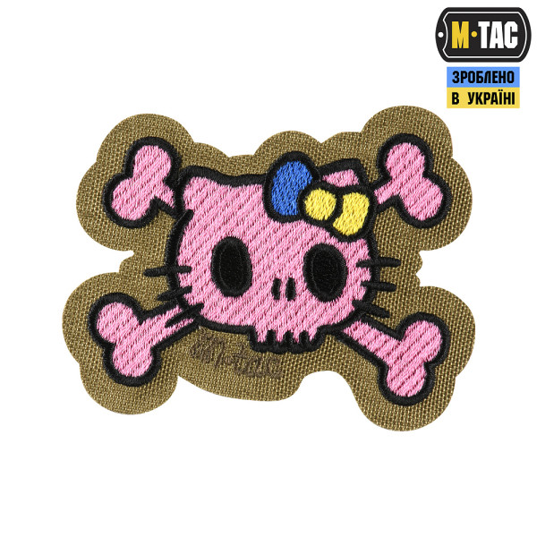 M-TAC НАШИВКА KITTY (ВИШИВКА) PINK/COYOTE