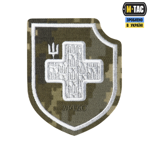 M-TAC НАШИВКА ХРЕСТ ЗСУ (ВЫШИВКА) MM14