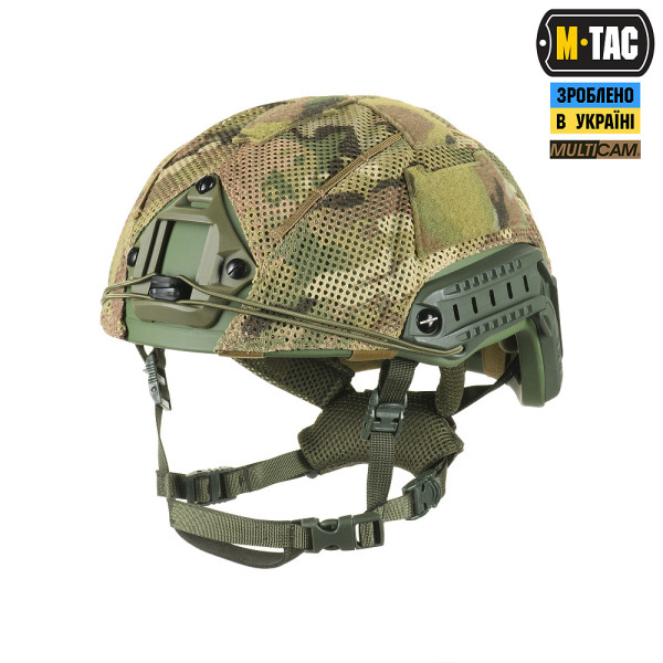 M-TAC КАВЕР НА ШЛЕМ С ОТВЕРСТИЕМ ПОД SHROUD MULTICAM