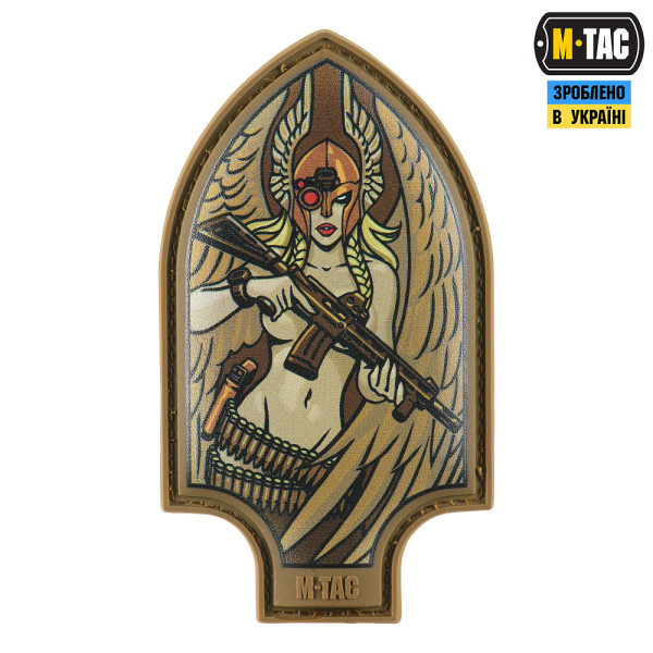 M-TAC НАШИВКА ПІКА ВАЛЬКІРІЯ PVC ДРУК COYOTE