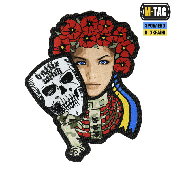 M-TAC НАШИВКА BATTLE WITCH BLACK