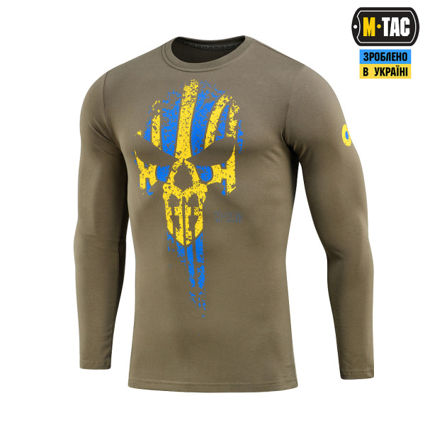 M-TAC ФУТБОЛКА МЕСНИК ДОВГИЙ РУКАВ OLIVE/YELLOW/BLUE