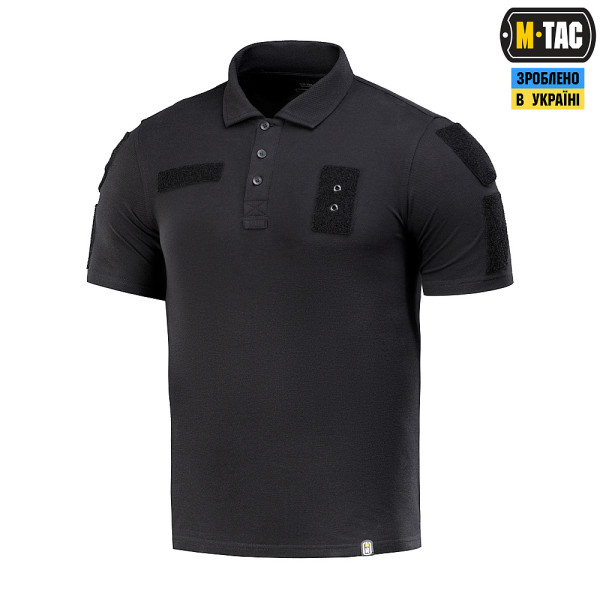 M-TAC ПОЛО ПОЛІЦІЯ 65/35 BLACK
