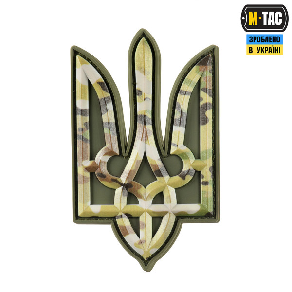 НАШИВКА ТРИЗУБ PVC ВЕЛИКИЙ MC