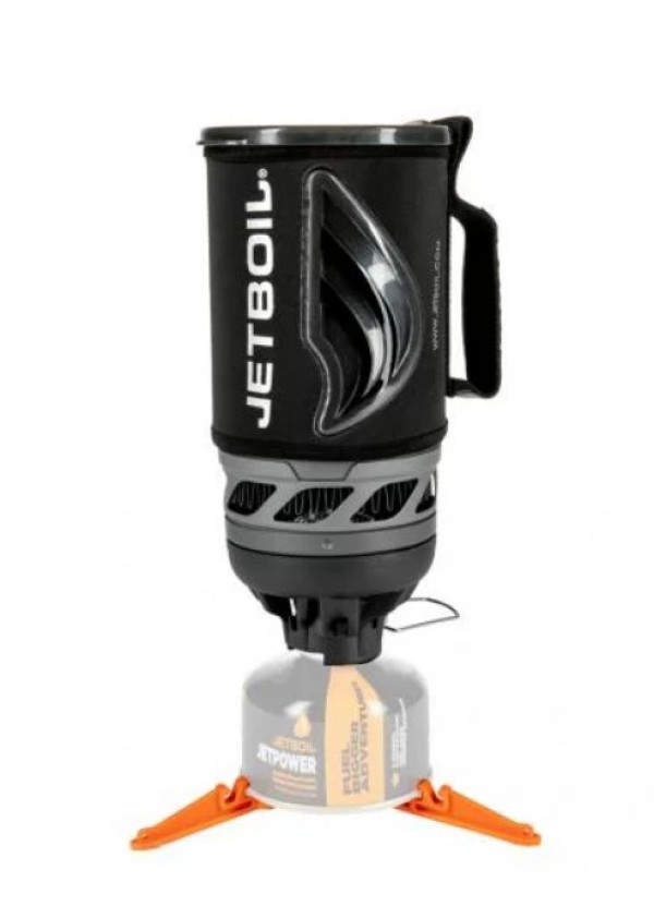 JETBOIL ПАЛЬНИК ГАЗОВИЙ З КАЗАНКОМ FLASH 1L CARBON JB-FLCBN
