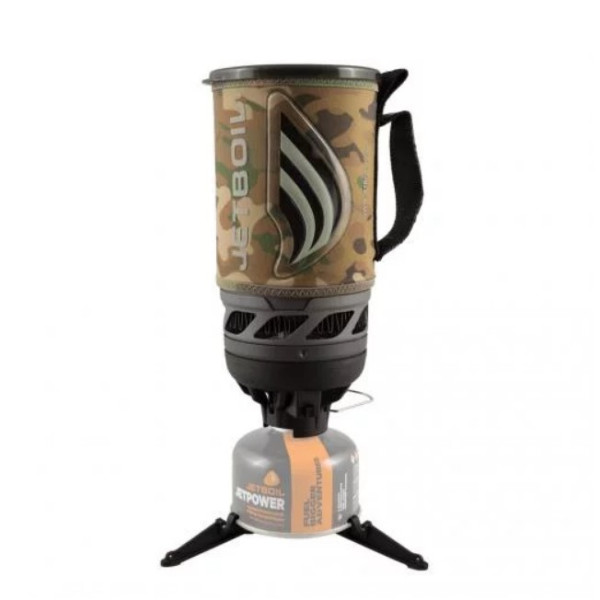JETBOIL ГОРЕЛКА ГАЗОВАЯ С КОТЕЛКОМ FLASH 1L CAMO JB-FLCM-EU