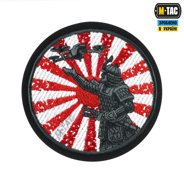 M-TAC НАШИВКА ШЛЯХ САМУРАЯ (ВЫШИВКА) BLACK/WHITE/RED