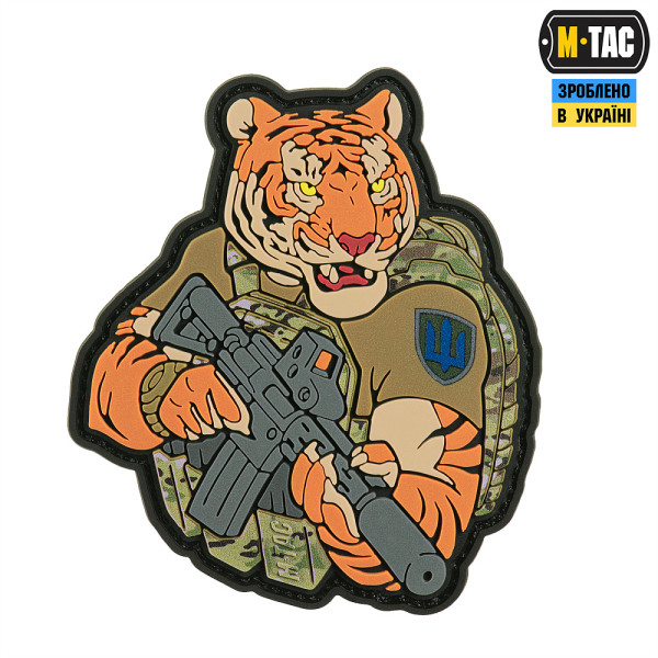 M-TAC НАШИВКА ТИГР ГІРСЬКА ПІХОТА PVC