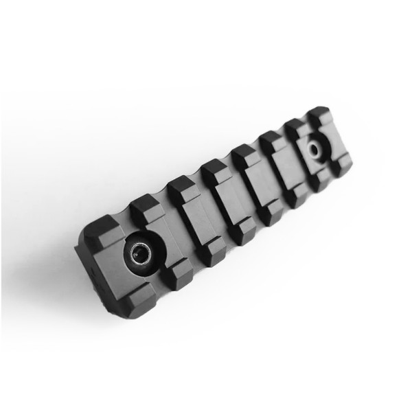 КРУК РЕЙКА ПІКАТІННІ НА 7 СЛОТИ ІЗ КРІПЛЕННЯМ СТАНДАРТУ M-LOK BLACK