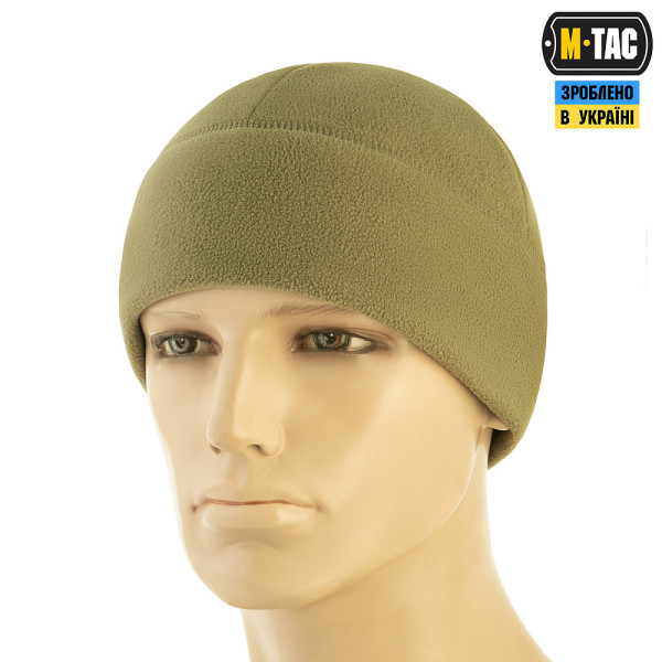 M-TAC ШАПКА WATCH CAP ELITE ФЛИС (320Г/М2) TAN