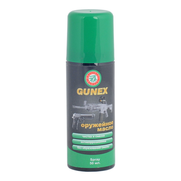 KLEVER BALLISTOL МАСЛО ОРУЖЕЙНОЕ GUNEX 50МЛ СПРЕЙ