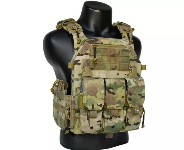 CHAMELEON ЖИЛЕТ ТАКТИЧНИЙ ПЛИТОНОСКА MULTICAM З ПОТРІЙНИМ ПІДСУМКОМ GAF6-901-76