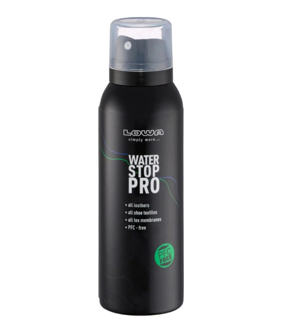 LOWA СПРЕЙ ВОДООТТАЛКИВАЮЩИЙ ГИДРОФОБНЫЙ 125ML ATER STOP PRO MIDI US 831103/0111