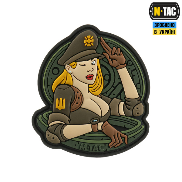 M-TAC НАШИВКА TANK GIRL (PVC)