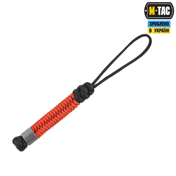 M-TAC ТЕМЛЯК FISH&CYLINDRE STEEL BLACK&RED