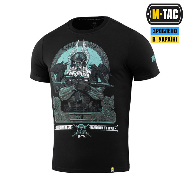 M-TAC ФУТБОЛКА ODIN MYSTERY BLACK