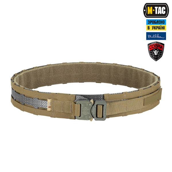 M-TAC РЕМІНЬ TIGER BELT COBRA BUCKLE COYOTE