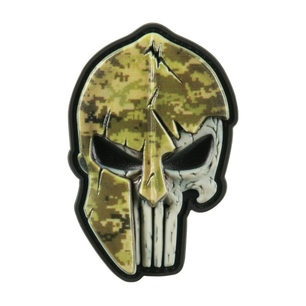 НАШИВКА PUNISHER SPARTA PVC ПІКСЕЛЬ