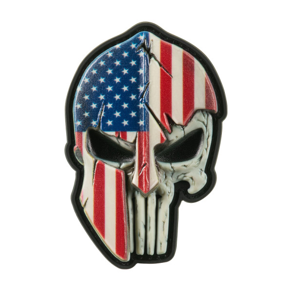 НАШИВКА PUNISHER SPARTA PVC USA