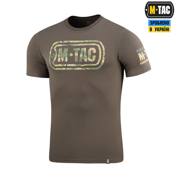 M-TAC ФУТБОЛКА LOGO DARK OLIVE