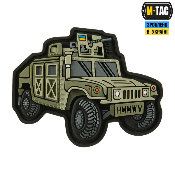 M-TAC НАШИВКА HMWWV (PVC) OLIVE