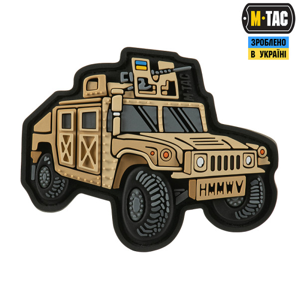 M-TAC НАШИВКА HMWWV (PVC) COYOTE