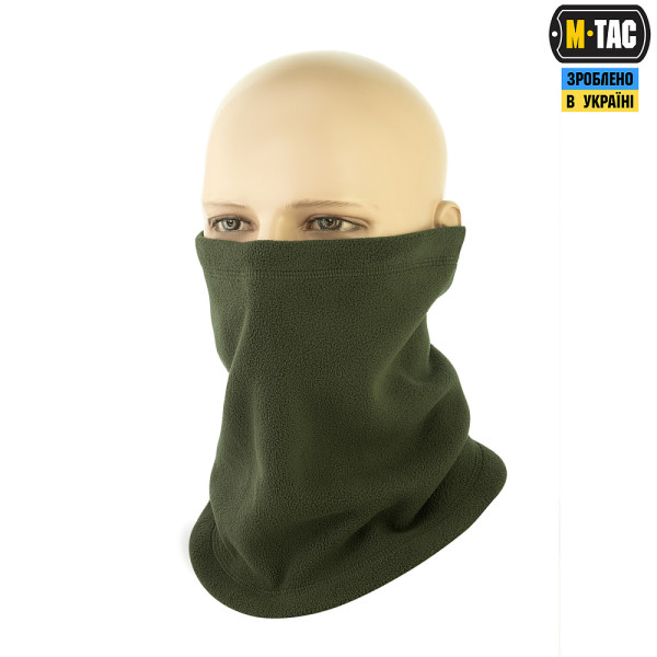 M-TAC ШАРФ-ТРУБА ELITE КОРОТКИЙ С ЗАТЯЖКОЙ ФЛИС (320Г/М2) ARMY OLIVE