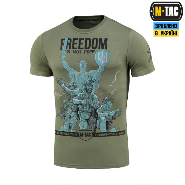 M-TAC ФУТБОЛКА FREEDOM LIGHT OLIVE