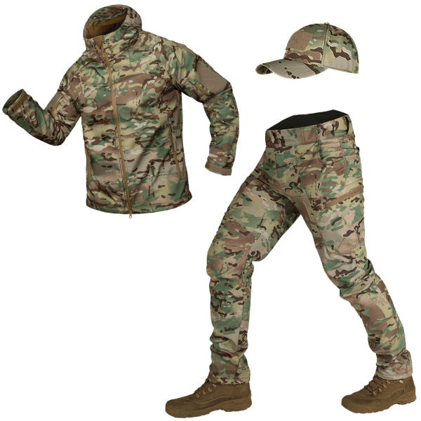 CAMO-TEC КОСТЮМ STALKER SOFTSHELL MULTICAM 0009