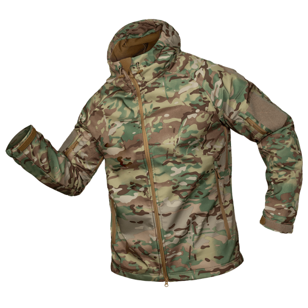 CAMO-TEC КУРТКА STALKER SOFTSHELL MULTICAM 7089