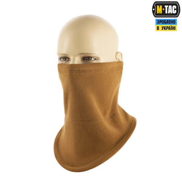 M-TAC ШАРФ-ТРУБА АНАТОМИЧЕСКИЙ С ЗАТЯЖКОЙ ELITE ФЛИС (320Г/М2) COYOTE