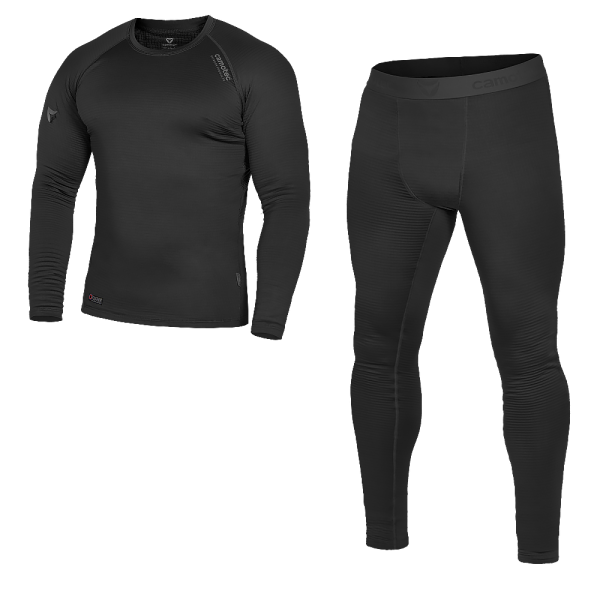 CAMO-TEC ТЕРМОБІЛИЗНА POLARHEAT QUADRO STRETCH BLACK 6615