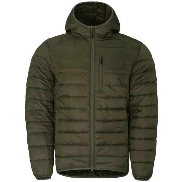 CAMO-TEC КУРТКА ПУХОВИК ЛЁГКИЙ STORM HOOD G-LOFT 150 OLIVE 2460