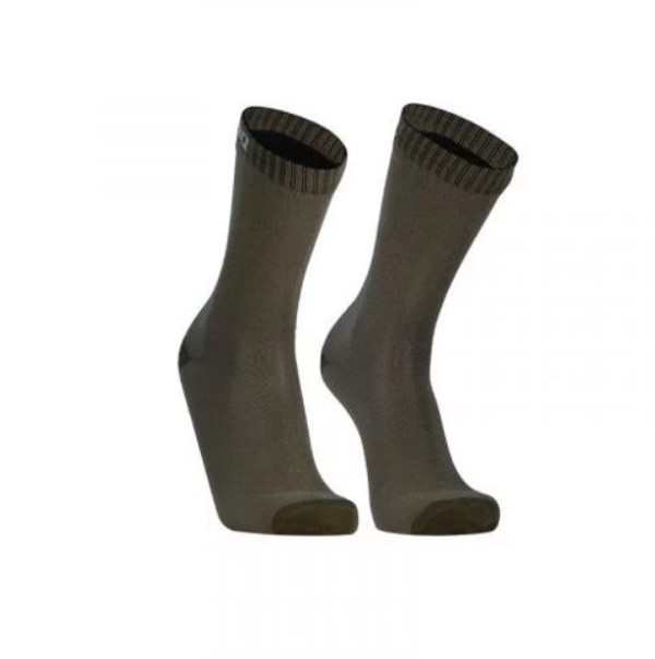 DEXSHELL ШКАРПЕТКИ ВОДОНЕПРОНИКНІ ULTRA THIN CREW SOCKS OLIVE DS683OG