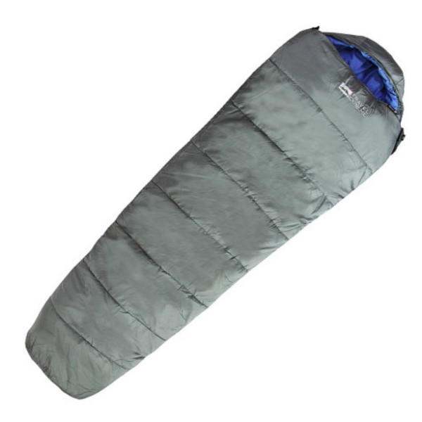 TRAVEL EXTREME СПАЛЬНИК WORM GREY/BLUE RIGHT ZIP 25992