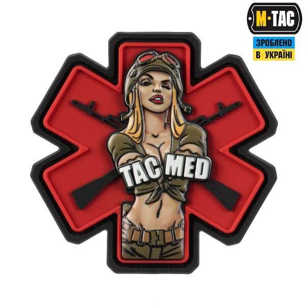 M-TAC НАШИВКА TACMED PVC OLIVE