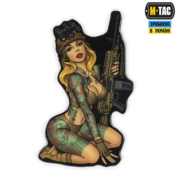 M-TAC НАКЛЕЙКА TACTICAL GIRL №5 ЯКУДЗА