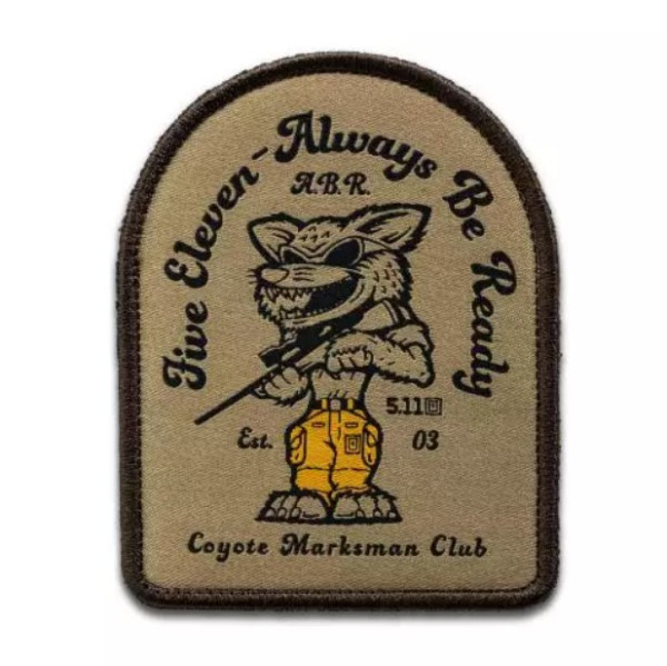 5.11 НАШИВКА COYOTE HUNTER PATCH 92459-120