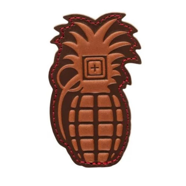 5.11 НАШИВКА PINEAPPLE GRENADE LEATHER PATCH 82084-108