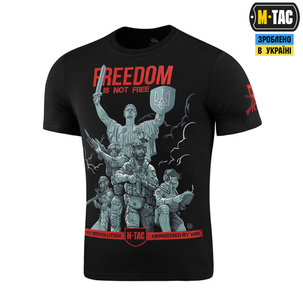 M-TAC ФУТБОЛКА FREEDOM BLACK